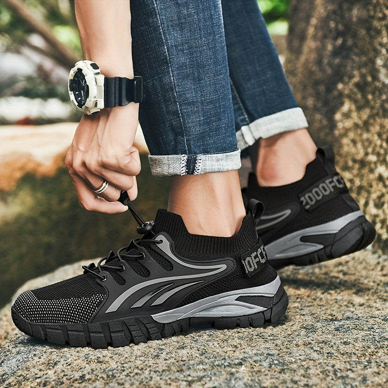 Women's Breathable Hiking Shoes Lace Up Outdoor Sports Footwear
