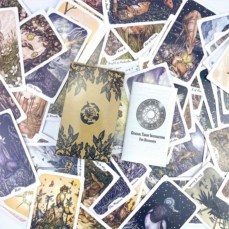 Smoke Ash & Embers Tarot Card Divination Deck Party Board Game Funny