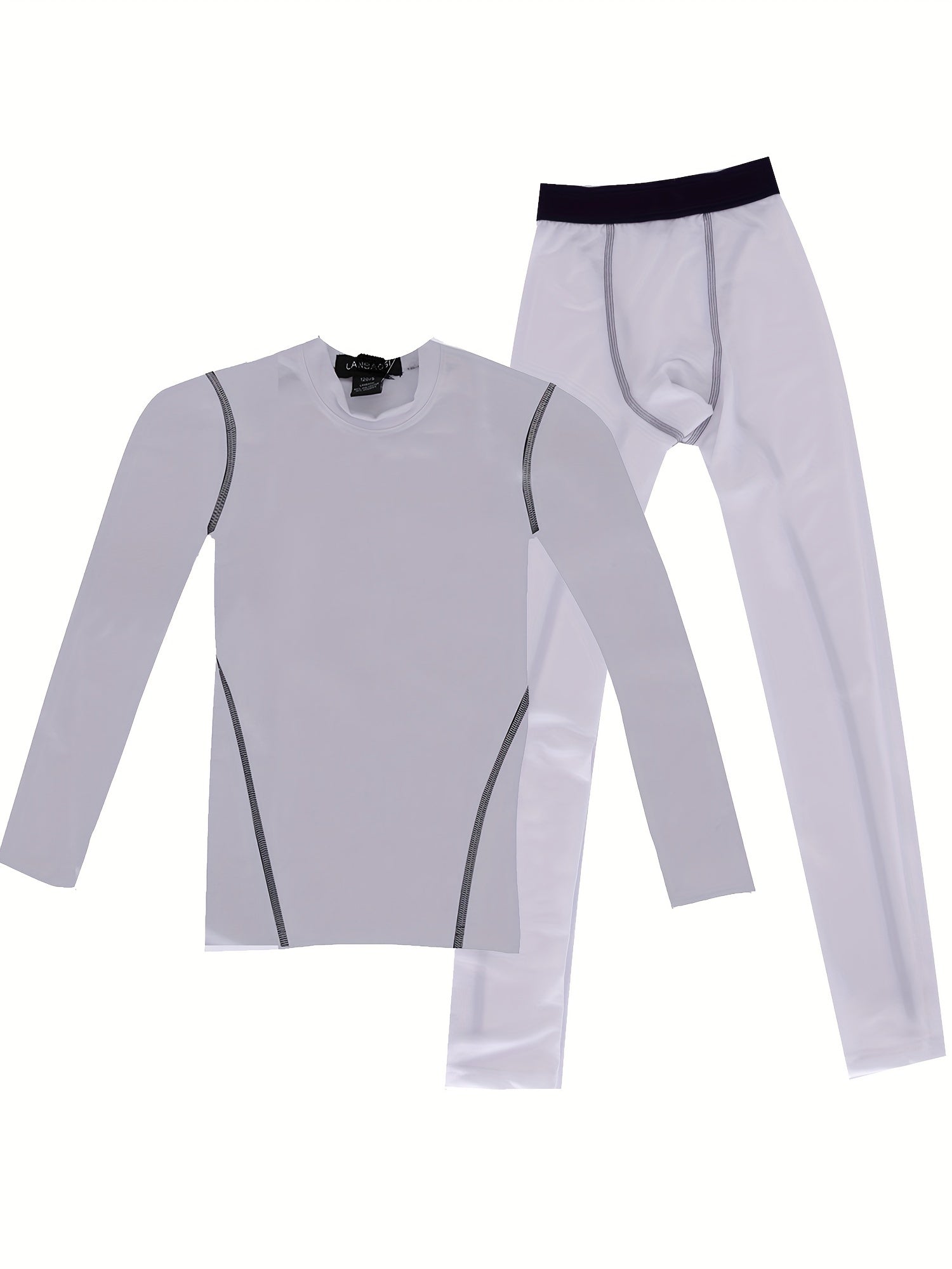 Boys 2pcs Underwear Set Quick Drying Bodycon Shirt Pants