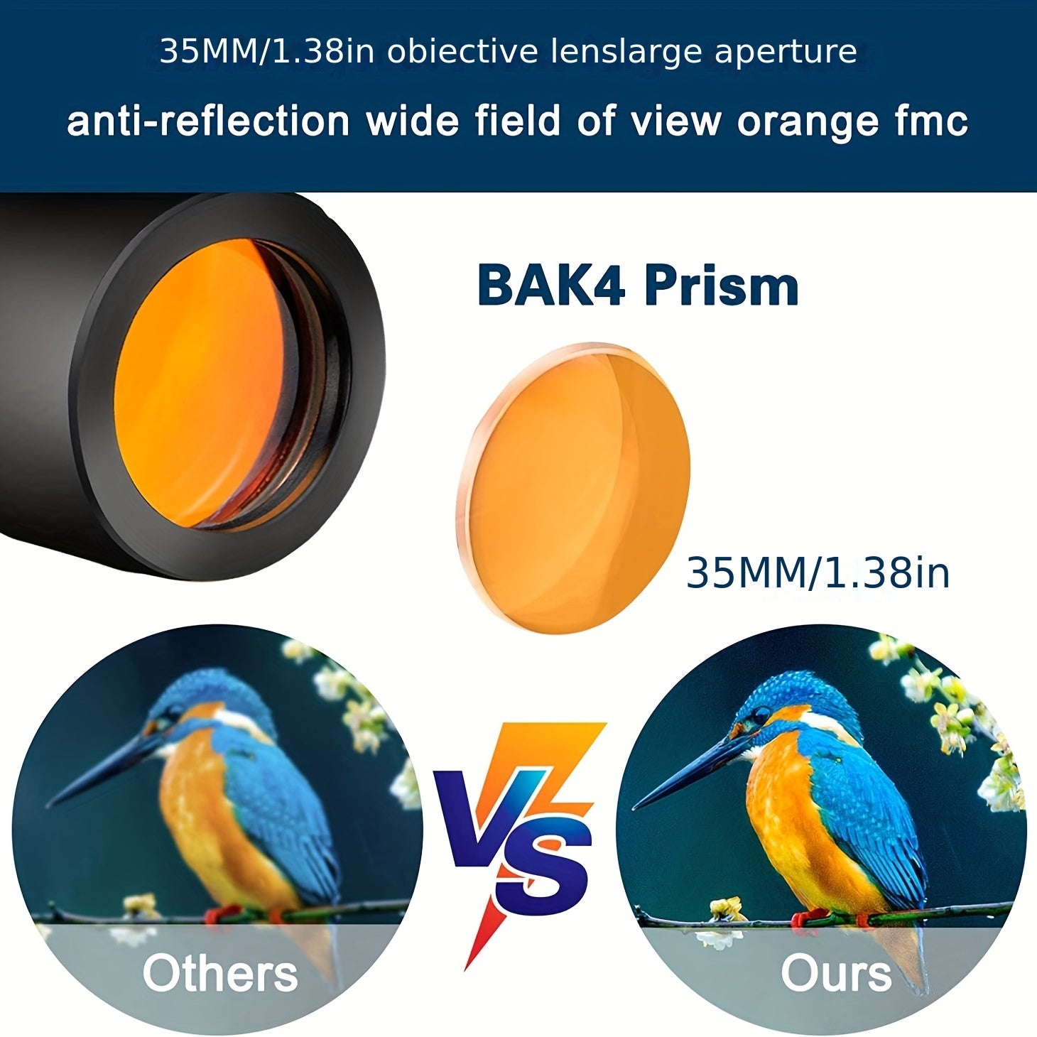 High Power 60x60 Binoculars for Stargazing Bird Watching and Hiking