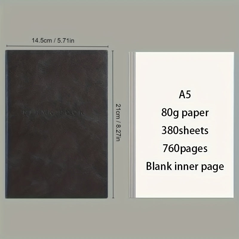 Faux Leather Journal for Creative Work