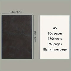 Faux Leather Journal for Creative Work