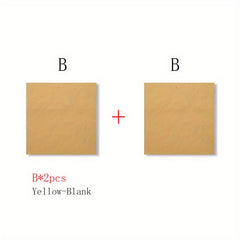 2pcs Sticky Note Book for Creativity 80pg Memos & Messages