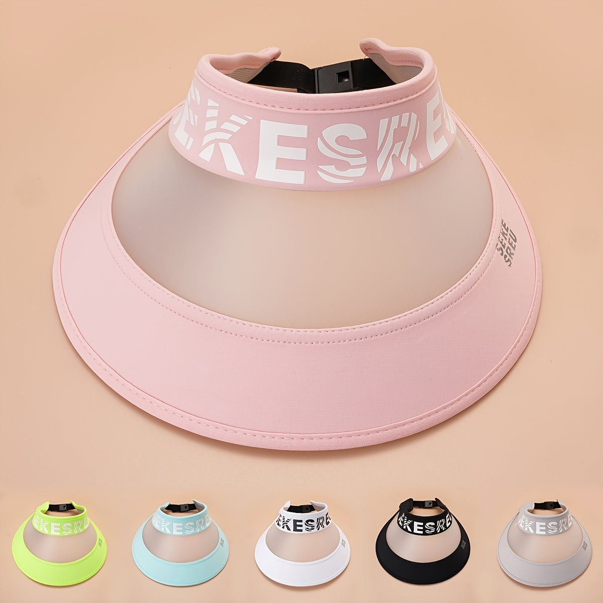 Candy Transparent Sun Hat Women UV Protection Travel Beach Hats