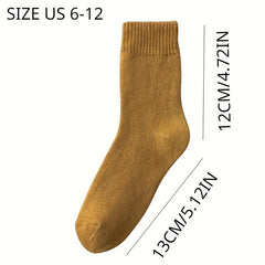 Thickened Wool Socks Casual Warm Boot Socks for Men and Women