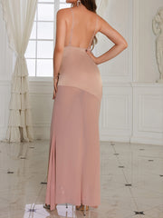 Women's Sexy Backless Bodycon Long Dress
