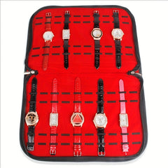 20 Digits Watch Storage Box Travel Watch Storage Bag Watch Case For Men