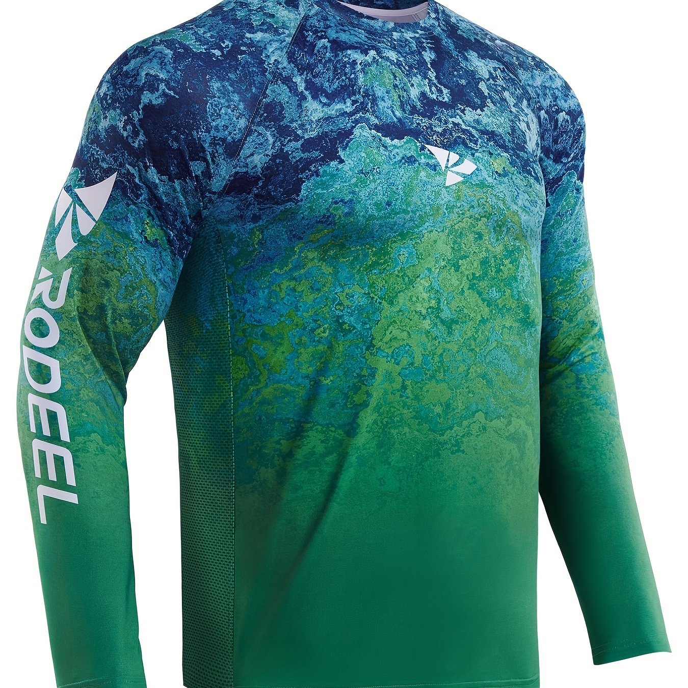 Men's Camo UPF 50 Sun Protection Shirt Long Sleeves