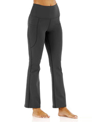 Women's Yoga Bootcut Leggings High Waist Flare Pants with Pockets