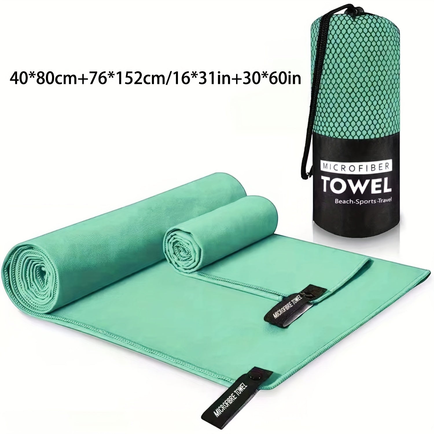 Quick Dry Towels 2 Pack 14 Options Lightweight Microfiber Travel Towels With Bag