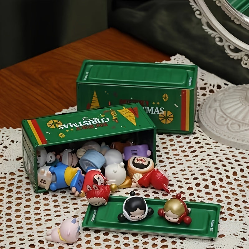 Christmas Storage Box for Blocks Dolls and Souvenirs