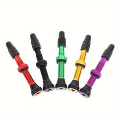 1Pc MTB Vacuum Valve Aluminum Tubeless French Valve