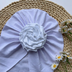 Baby Girls Flowers Decor Cap Head Accessory For Party