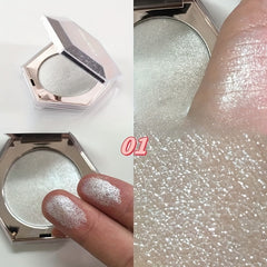 3D Highlight Eyeshadow Powder Unicorn Glitter Brightening Contouring