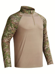 Men's Running Hiking Shirt UPF 50 Sun Protection Long Sleeve