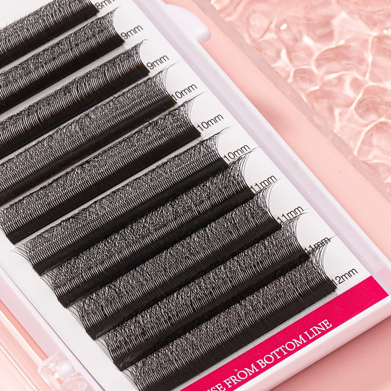 4D Cluster Lashes Mixed 9 15mm False Eyelashes Natural Look