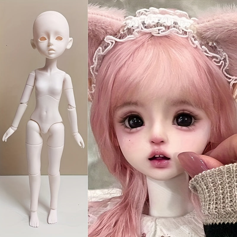 Anime Inspired Doll 11 02 BJD OB11 Collectible Articulated Ideal Gift