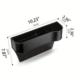 Car Seat Gap Filler Organizer Storage Box Cup Holder