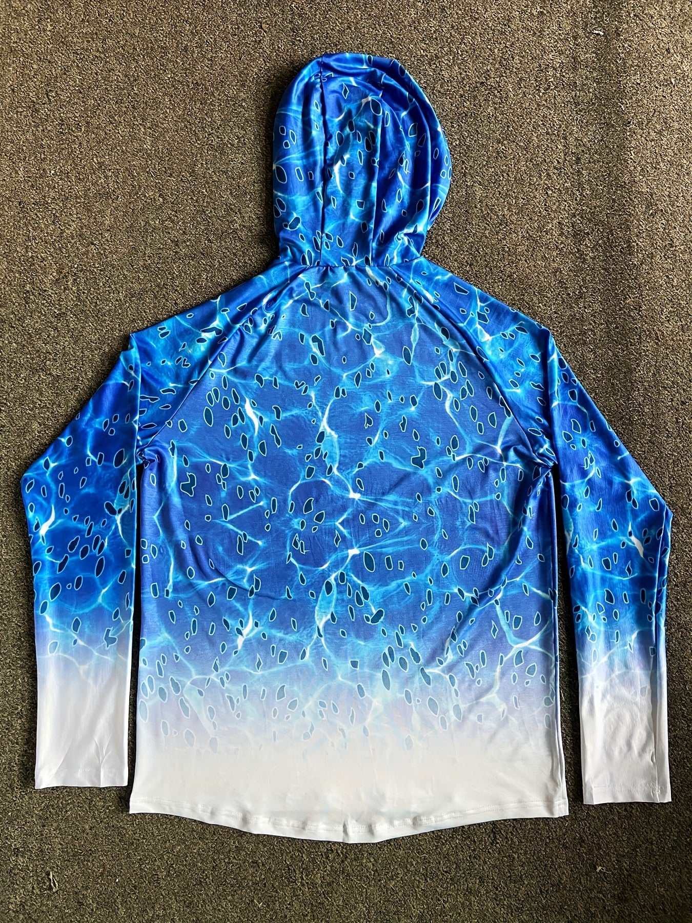 Men's UV Sun Protection Fishing Shirt Long Sleeve Hoodie