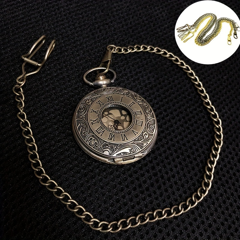 Vintage Metal Clip Pocket Watch Chain Accessory for Pocket Watch