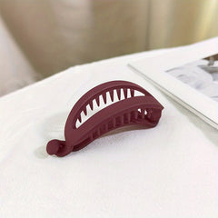 Aylhfo Acrylic Hair Claw Clips Matte Finish for Stylish Ponytails & Updos