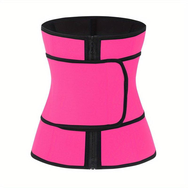 Neoprene Sweat Waist Belt Double Layer Abdominal Waist Trainer
