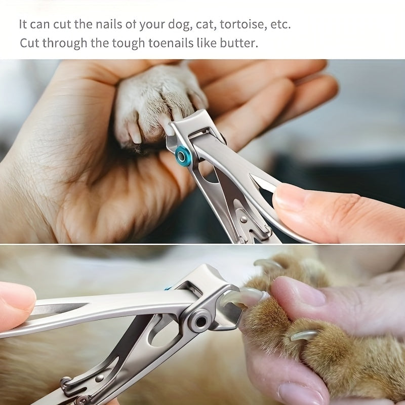 Stainless Steel Large Nail Clippers For Thick Nails Finger Nail Cutter