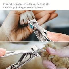 Stainless Steel Large Nail Clippers For Thick Nails Finger Nail Cutter