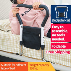 Foldable Bedside Handle Maternity Lifting Rack for Elderly