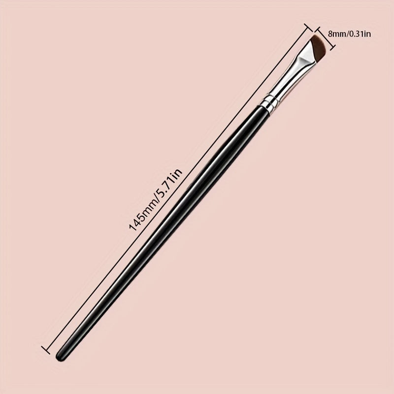 Fine Angled Eyeliner and Eyebrow Brushes Set