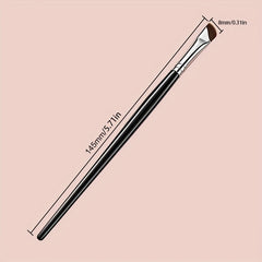 Fine Angled Eyeliner and Eyebrow Brushes Set