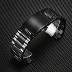 26mm Solid Stainless Steel Watch Strap Replacement Wristband