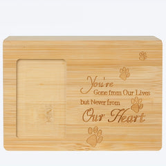 Wooden Pet Urn Dog Ashes Container Ashes Holder Memorial Cremation Urns