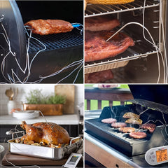 2pcs Waterproof Meat Probes for Traeger & Pit BBQ Grills