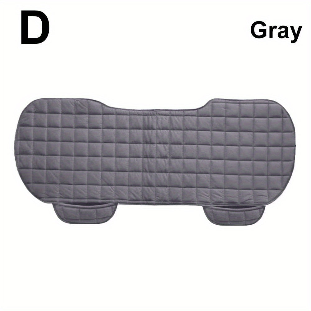 Car Seat Cover Rear Cushion Flocking Cloth Universal Auto Van Protector