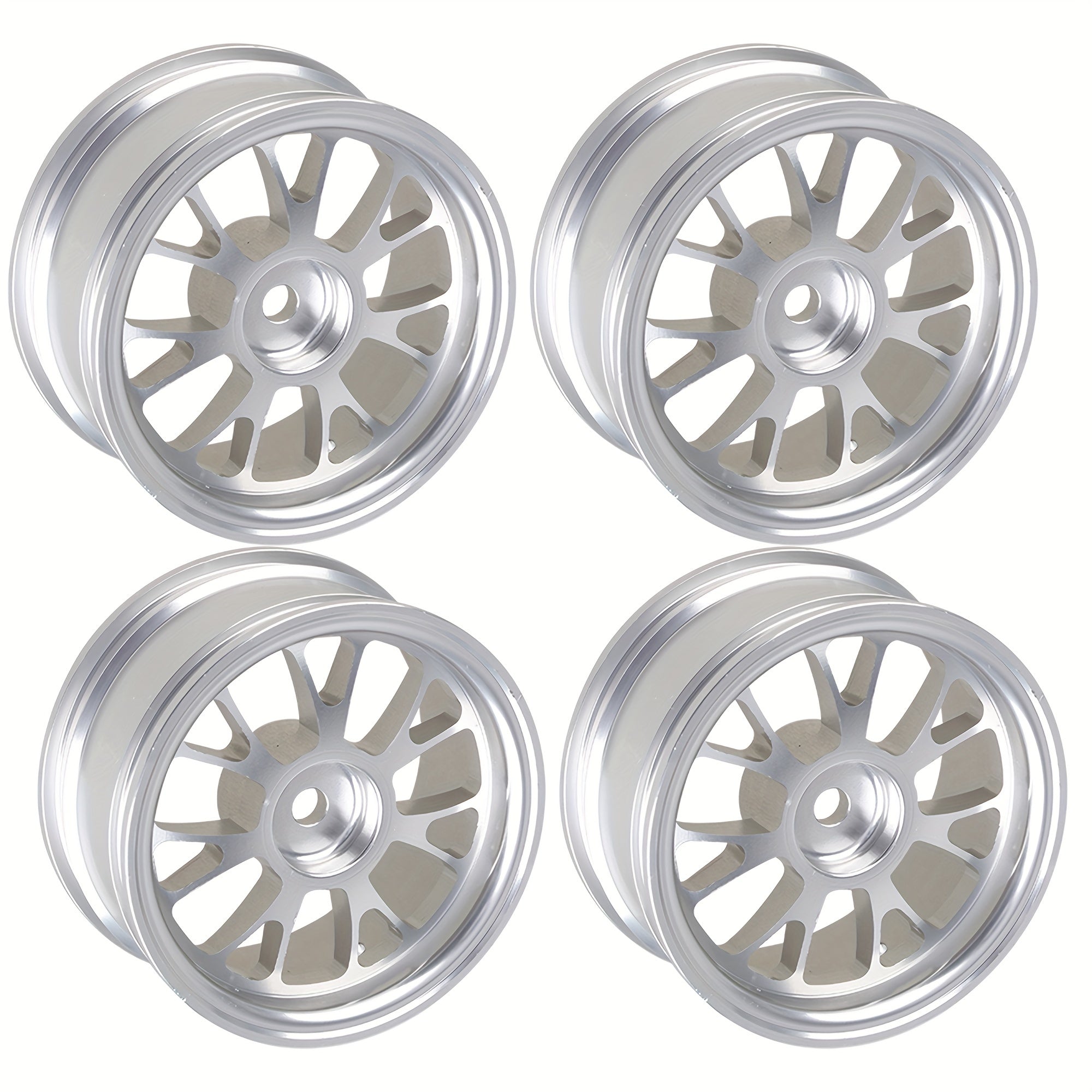 4pcs RC1 10 Flat Sports Car Aluminum Alloy Y Shaped Hub