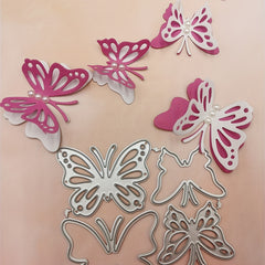 1pc Hollow Butterfly Metal Cutting Dies Stencil DIY Scrapbooking Paper Card