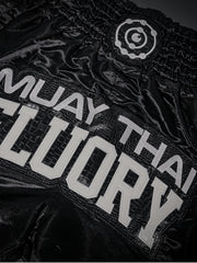 FLUORY Thai Boxer Shorts Sports Trunks For Muay Boxing Training