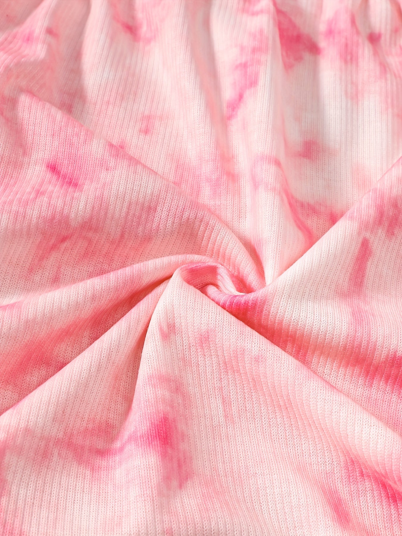 Summer Girls Tie Dye Off Shoulder Dress