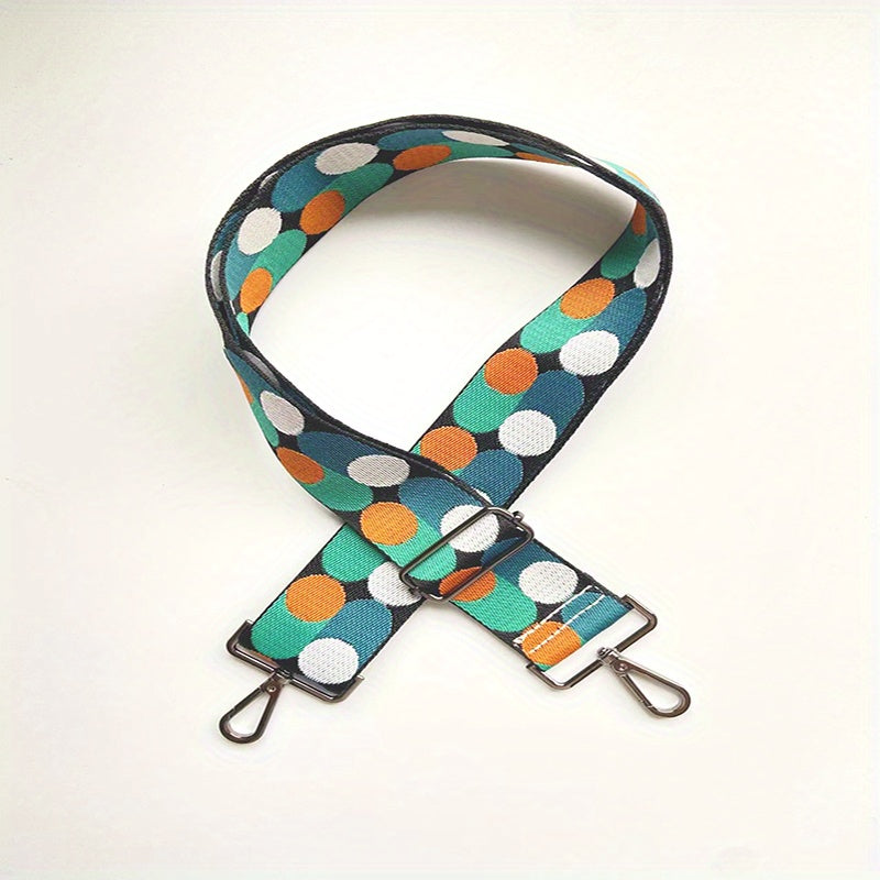 Colorful Pattern Bag Strap Adjustable Removable Strap Travel Accessories