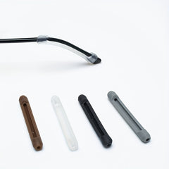 5 Pairs Soft Silicone Eyeglasses Temple Tips Sleeve Retainer