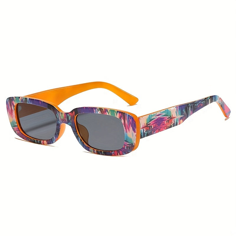 Y2K Rectangle Frame Sunglasses UV400