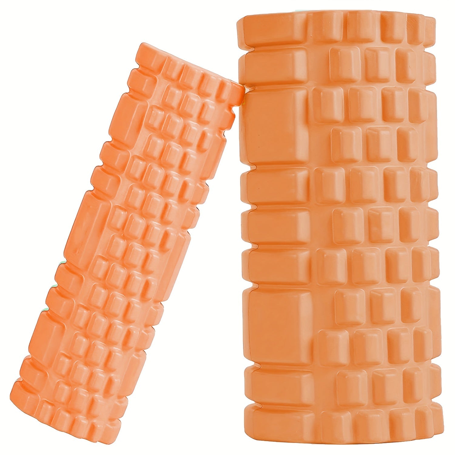 LYZZXI 2pcs Fitness Massage Rollers With Storage Bag Two Sizes Yoga Column