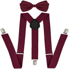Adjustable Elastic Y Shaped Harness & Bow Set