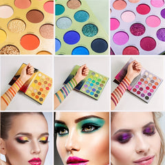 72 Colors Eyeshadow Palette Matte Pearlescent Eye Makeup Palette