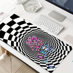 Butterfly Pattern Mouse Pad Non slip Washable Desktop Mat