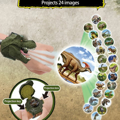 Kids Dinosaur Projection Watch Educational Toy Boys Girls