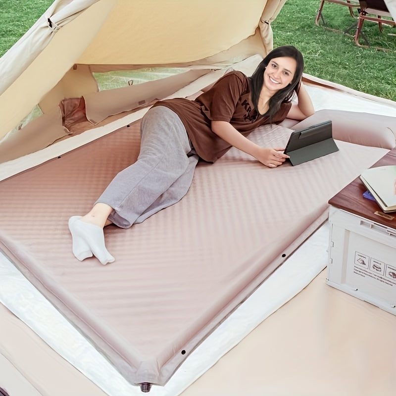 Inflatable Mattress with Storage Bag for Outdoor Camping & Hiking