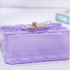 Girls Transparent Crossbody Small Bag Princess Handbag