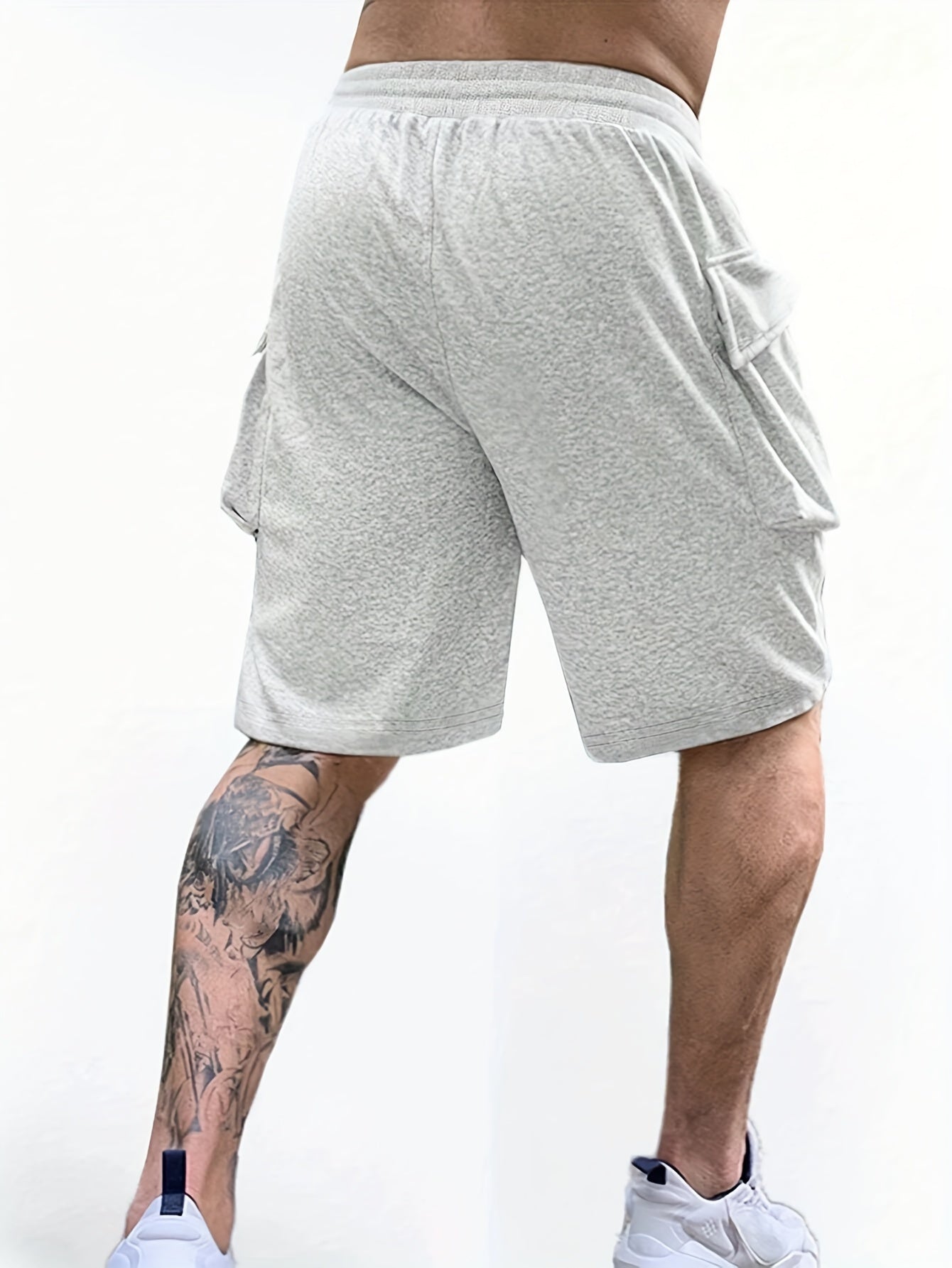 Men's Casual Loose Fit Sports Shorts For Fitness Basketball